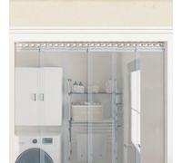 vidaXL Mounting Rail Silver 1 m Stainless Steel