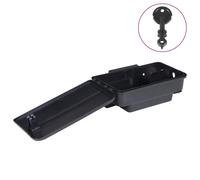 vidaXL Mouse Traps 12 pcs Black 22x12.5x7.5 cm