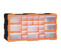 vidaXL Multi-drawer Organiser with 22 Drawers Tool Box Storage Cabinet Unit