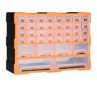 Vidaxl Multi-Drawer Organiser With 38 Drawers 52X16X37.5 Cm Multi-Drawer Organisers