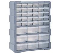 Vidaxl Multi-Drawer Organiser With 39 Drawers 38X16X47 Cm Multi-Drawer Organisers