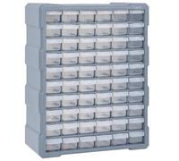 Vidaxl Multi-Drawer Organiser With 60 Drawers 38X16X47.5 Cm Multi-Drawer Organisers