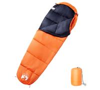 vidaXL Mummy Sleeping Bag for Adults Camping Hiking Sleeping Bag 3 Seasons