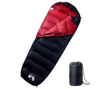 vidaXL Mummy Sleeping Bag for Adults Camping Hiking Sleeping Bag 3 Seasons