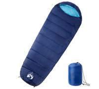 vidaXL Mummy Sleeping Bag for Adults Camping Hiking Sleeping Bag 3 Seasons