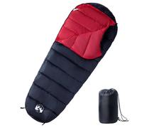 vidaXL Mummy Sleeping Bag for Adults Camping Hiking Sleeping Bag 3 Seasons