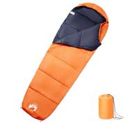 vidaXL Mummy Sleeping Bag for Adults Camping Hiking Sleeping Bag 3 Seasons