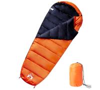 vidaXL Mummy Sleeping Bag for Adults Camping Hiking Sleeping Bag 3 Seasons