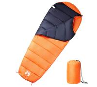 vidaXL Mummy Sleeping Bag for Adults Camping Hiking Sleeping Bag 3 Seasons