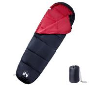 vidaXL Mummy Sleeping Bag for Adults Camping Hiking Sleeping Bag 3 Seasons