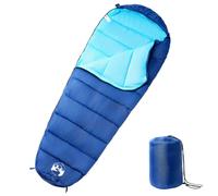 vidaXL Mummy Sleeping Bag for Adults Camping Hiking Sleeping Bag 3 Seasons