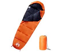 vidaXL Mummy Sleeping Bag for Adults Camping Hiking Sleeping Bag 3 Seasons