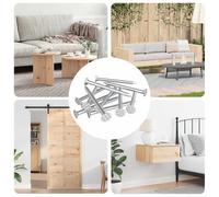 vidaXL Nails for Wood 100000 pcs Silver Metal