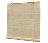 vidaXL Natural Bamboo Roller Blinds 80 x 160 cm