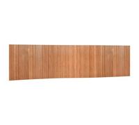vidaXL Natural Bamboo Room Divider Privacy Screen-800x165cm-Brown-Indoor Partition for Bedroom/Living Room/Office
