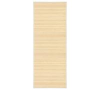 vidaXL Rug Bamboo 80x200cm Natural Home Area Flooring Carpet Mat Sheet Decor