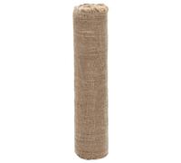 vidaXL Natural Jute Burlap Ribbon Roll, Rustic Hessian Material, Ideal for Weddings, Parties and Home Decor, Easy-To-Cut for Personalized Length '