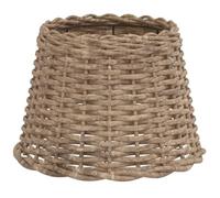 vidaXL Lamp Shade Brown Ã?30x20 cm Wicker, Brown