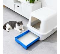 vidaXL Non-woven Fabric Pet Training Pad 200 pcs Blue and White