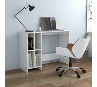 vidaXL Notebook Desk High Gloss White 102.5x35x75 cm Engineered Wood