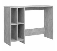 vidaXL Notebook Desk Concrete Grey Engineered Wood Laptop Study Computer Desk