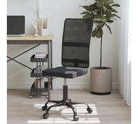 vidaXL Office Chair Black Mesh Fabric