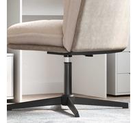 vidaXL Office Chair Gas Cylinder Black 14 cm Iron