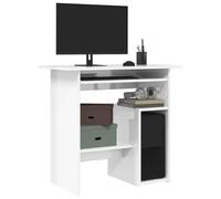 vidaXL Office Desk 80 x 45 x 74 cm Glossy White