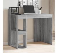 vidaXL Office Desk Grey Sonoma 103.5x56.5x94 cm Engineered Wood
