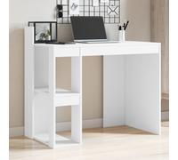 vidaXL Office Desk White 103.5x56.5x94 cm Engineered Wood