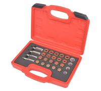vidaXL Oil Drain Plug Repair Kit 64pcs Set M13 M15 M17 M20 Washer Sealing Ring