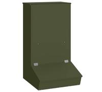vidaXL Olive Green Pig Feeder 55 x 51 x 91.5 cm, Industrial & Durable Furniture: Other Ideas for Rectangular Spaces, Home & Office, Practical Solutions