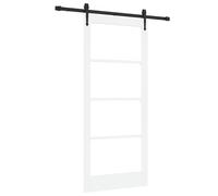 vidaXL ORKDAL Sliding Door with Accessory Set White 86 x 198.5 cm