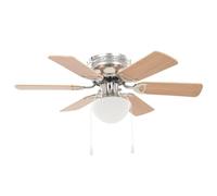 Ornate Ceiling Fan with Light Home Decorative Living Room Ceiling Fan vidaXL