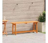 vidaXL Outdoor Bench Brown 119 x 35 x 47cm Solid pine wood