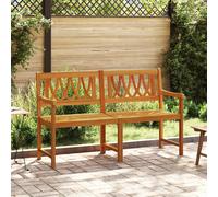 vidaXL Outdoor Bench Natural 150 x 55.5 x 90 cm Solid Acacia Wood