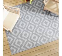 vidaXL Outdoor Carpet ARAKIL Grey 160x230 cm PP