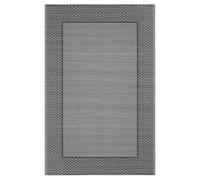 Outdoor Carpet ARAKIL Grey 190x290 cm PP Balcony Rug Blanket vidaXL
