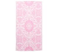 vidaXL Outdoor Carpet Pink - Polypropylene Brand Outdoor Rug with Double Layer Jacquard Design - No-Assembly Required Home/Garden Fitment