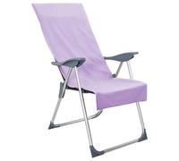 vidaXL Outdoor Chair Towels 2 pcs Purple 130 x 60 cm