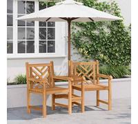 Outdoor Chairs Brown Solid teak wood Outdoor Seating Garden Chairs vidaXL