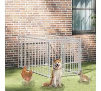 vidaXL Outdoor Dog Kennel 100x200x100 cm