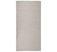 (taupe, 100 x 200 cm) vidaXL Outdoor Flatweave Rug Patio Garden Runner Mat Area Rug Floor Carpet
