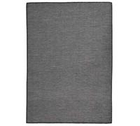 vidaXL Outdoor Flatweave Rug 140x200 cm Grey