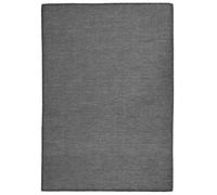 vidaXL Outdoor Flatweave Rug 160x230 cm Grey UK HOT