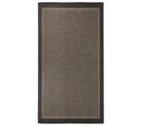 (dark brown, 80 x 150 cm) vidaXL Outdoor Flatweave Rug Patio Garden Runner Mat Area Rug Floor Carpet