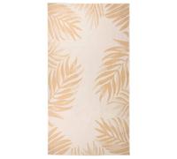 vidaXL Outdoor Flatweave Rug 80x150 cm Leaf Pattern