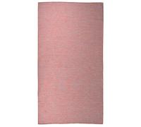 (red, 80 x 150 cm) vidaXL Outdoor Flatweave Rug Patio Garden Runner Mat Area Rug Floor Carpet