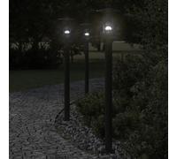 Outdoor Floor Lamps Pathway Lights Garden Light Lamp Stainless Steel vidaXL [EEK: A, B, C, D, E, F, G]