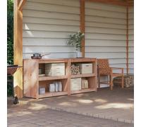 vidaXL Outdoor Kitchen Cabinet MEPPEL 2 pcs Natural Douglas